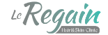 Le Regain Hair & Skin Clinic logo – advanced skin and hair treatment, PRP therapy, and aesthetic clinic in Kochi.